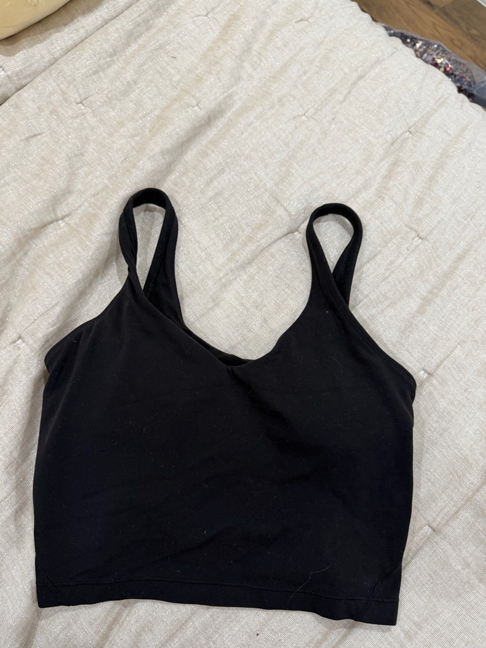 Black Lululemon align tank